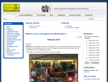Tablet Screenshot of boothobby.nl